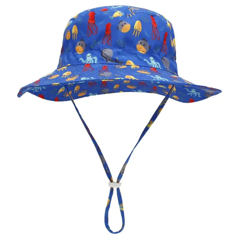 Summer Sun Hats for Babies Kids 0-8 Years - Stylish UV Protection for Girls Boys - Buzzastore