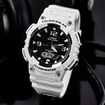 White Casio G-Shock Sport Watch Durable Stylish Timepiece for Active Lifestyles - Buzzastore