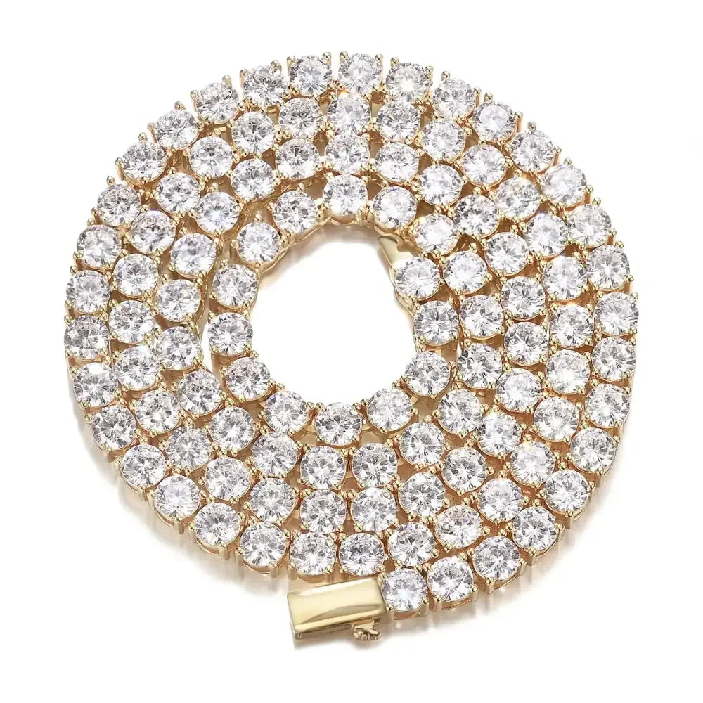 Iced Out Hip Hop Necklace Chain for Men - Stylish Bling Jewelry - Buzzastore