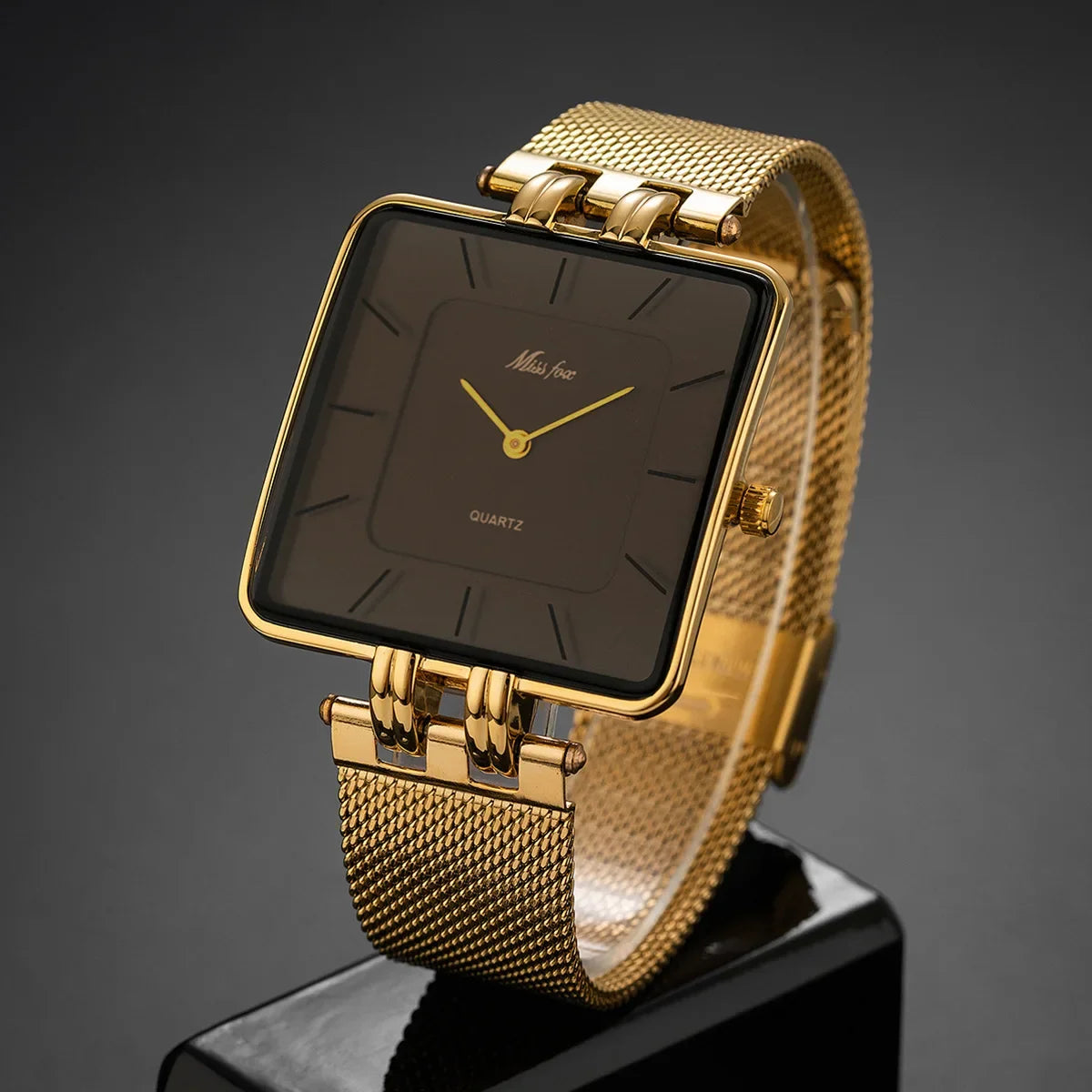 Classic Stainless Steel Couple Watch - Waterproof Quartz Wristwatch for Men Women - Buzzastore