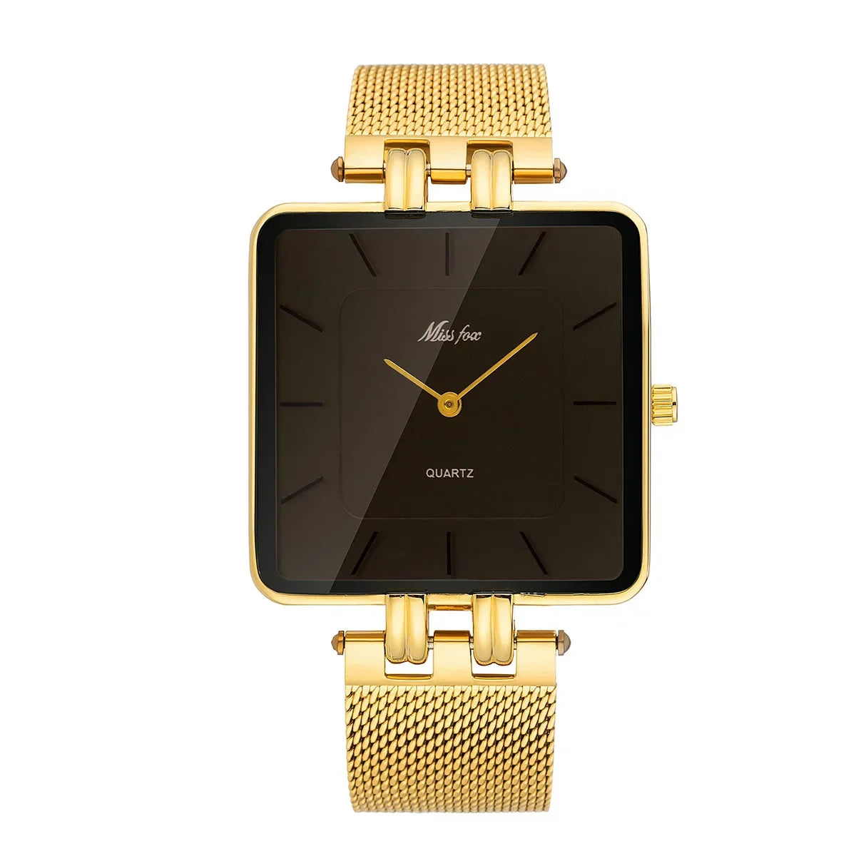 Classic Stainless Steel Couple Watch - Waterproof Quartz Wristwatch for Men Women - Buzzastore