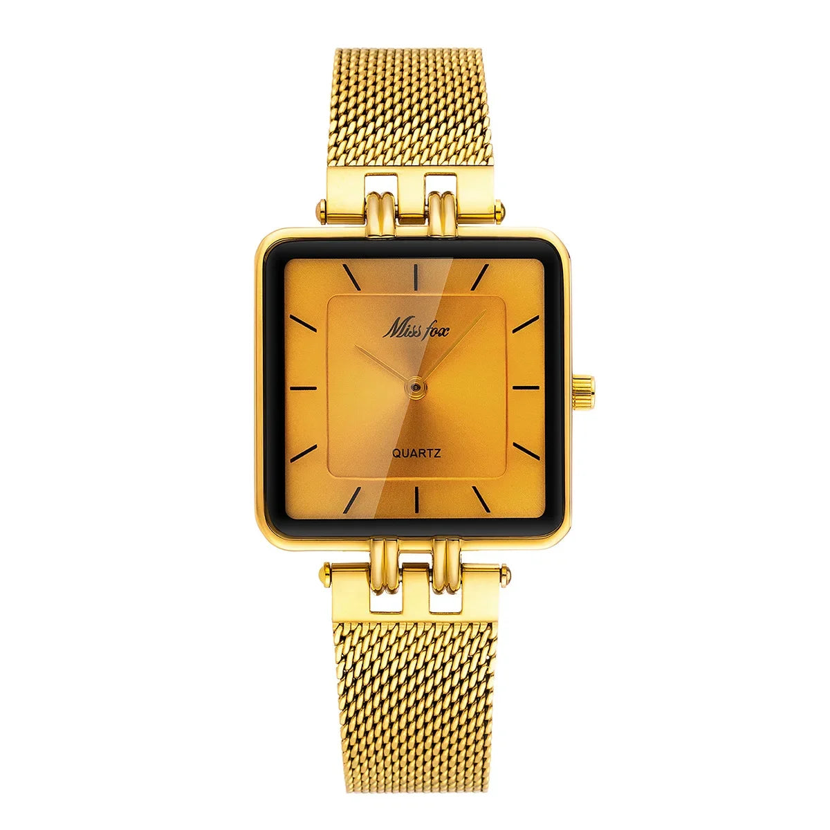 Classic Stainless Steel Couple Watch - Waterproof Quartz Wristwatch for Men Women - Buzzastore