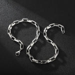 Gold Plated Stainless Steel Big Cable Chain Necklace for Men - Hip Hop Style DIY Accessory - Buzzastore