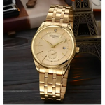 CHENXI Mens Stainless Steel Quartz Watch - Elegant Timepiece for Any Occasion - Buzzastore