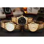 CHENXI Mens Stainless Steel Quartz Watch - Elegant Timepiece for Any Occasion - Buzzastore