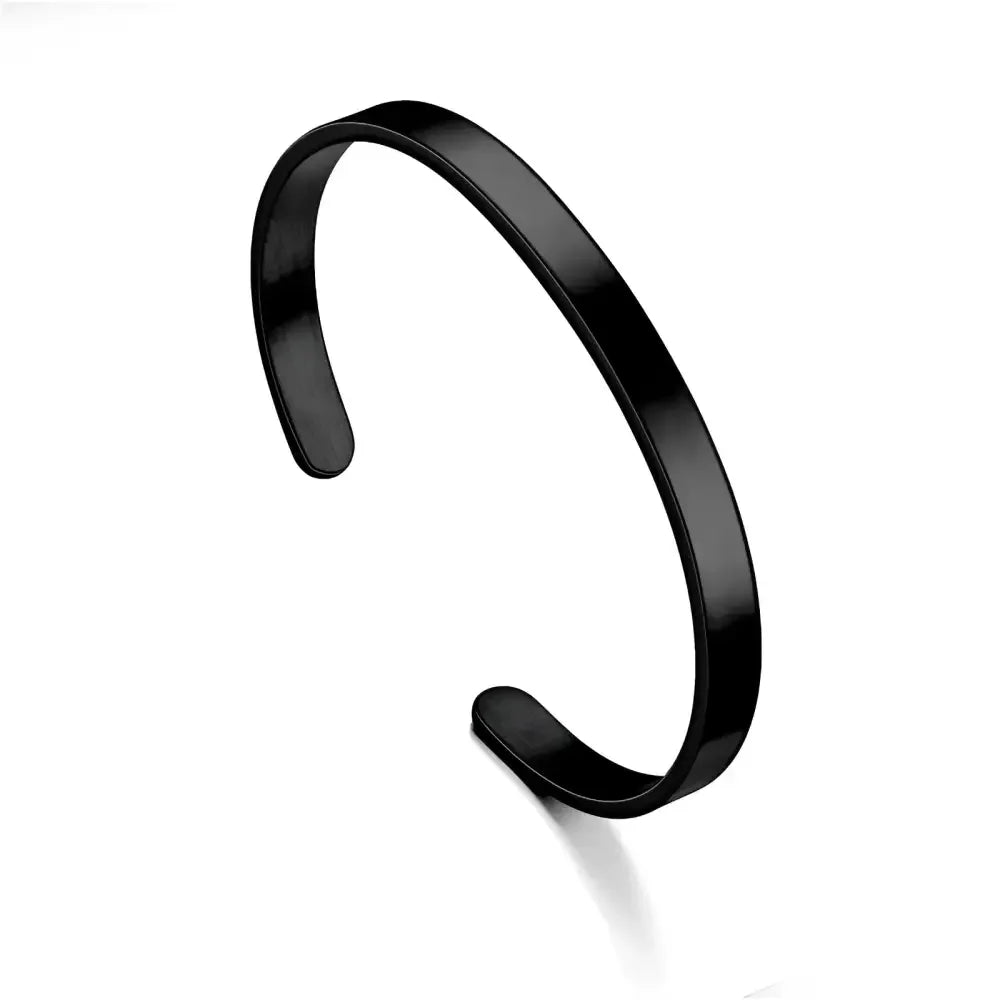 Stainless Steel Cuff Bracelet - Elegant Luxury Accessory for Any Occasion - Buzzastore