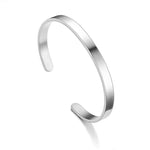 Stainless Steel Cuff Bracelet - Elegant Luxury Accessory for Any Occasion - Buzzastore