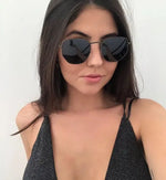 Hexagon Metal Frame Sunglasses for Men Women - Gold Tea Fishing Eyewear UV400 - Buzzastore