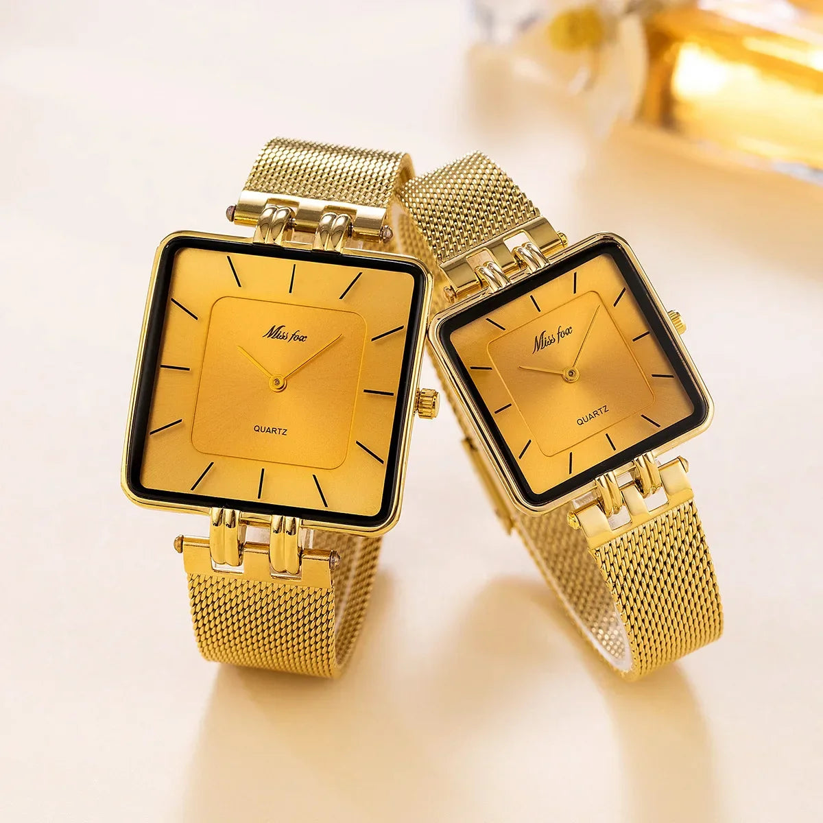 Classic Stainless Steel Quartz Couple Watch - Waterproof Mens and Womens Fashion Timepiece for Business and Casual Wear - Buzzastore