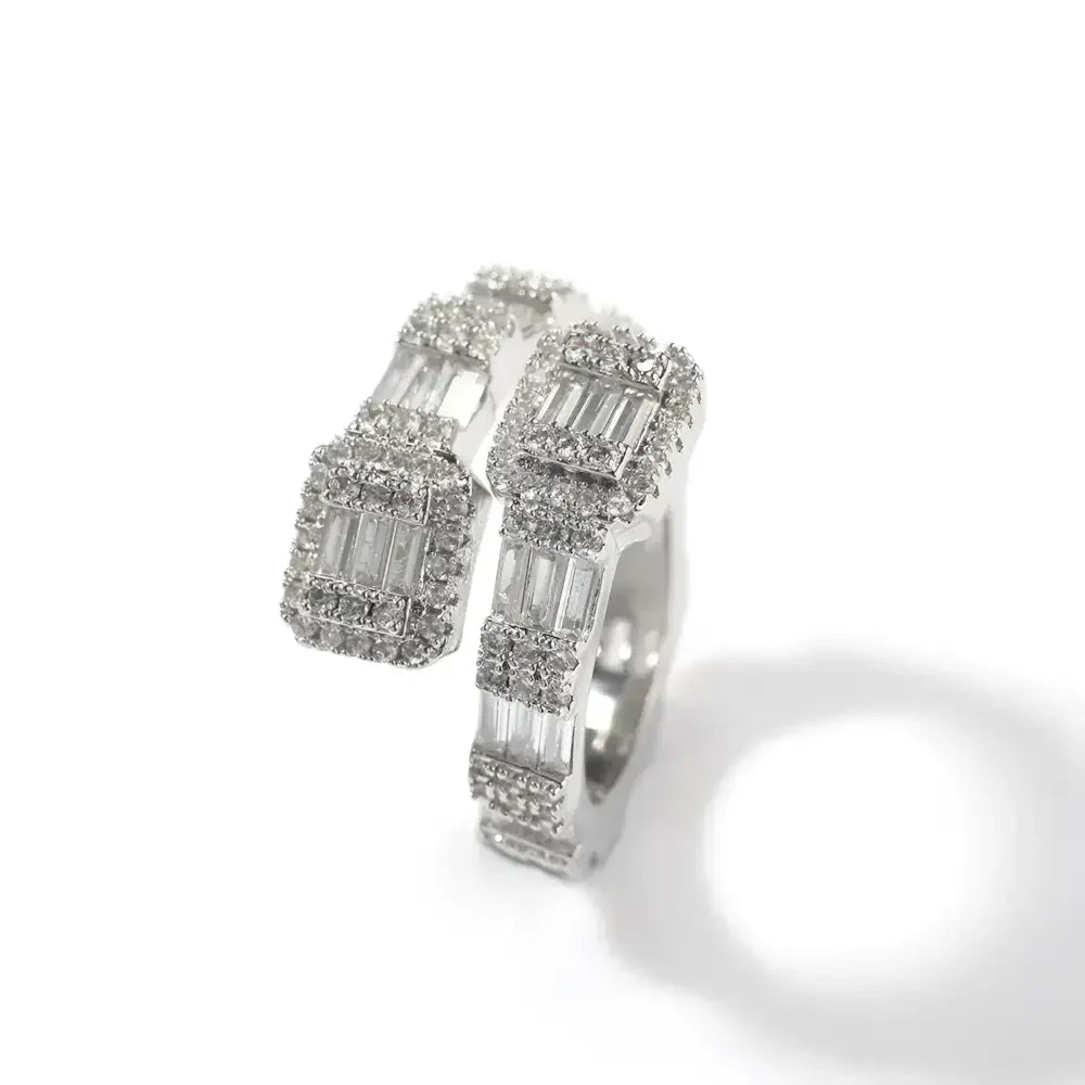 JZH903 Cocktail Ring - Elegant Bling King Accessory for Stunning Style - Buzzastore