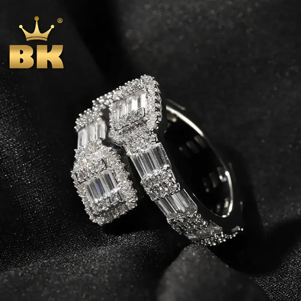 JZH903 Cocktail Ring - Elegant Bling King Accessory for Stunning Style - Buzzastore