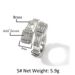 JZH903 Cocktail Ring - Elegant Bling King Accessory for Stunning Style - Buzzastore