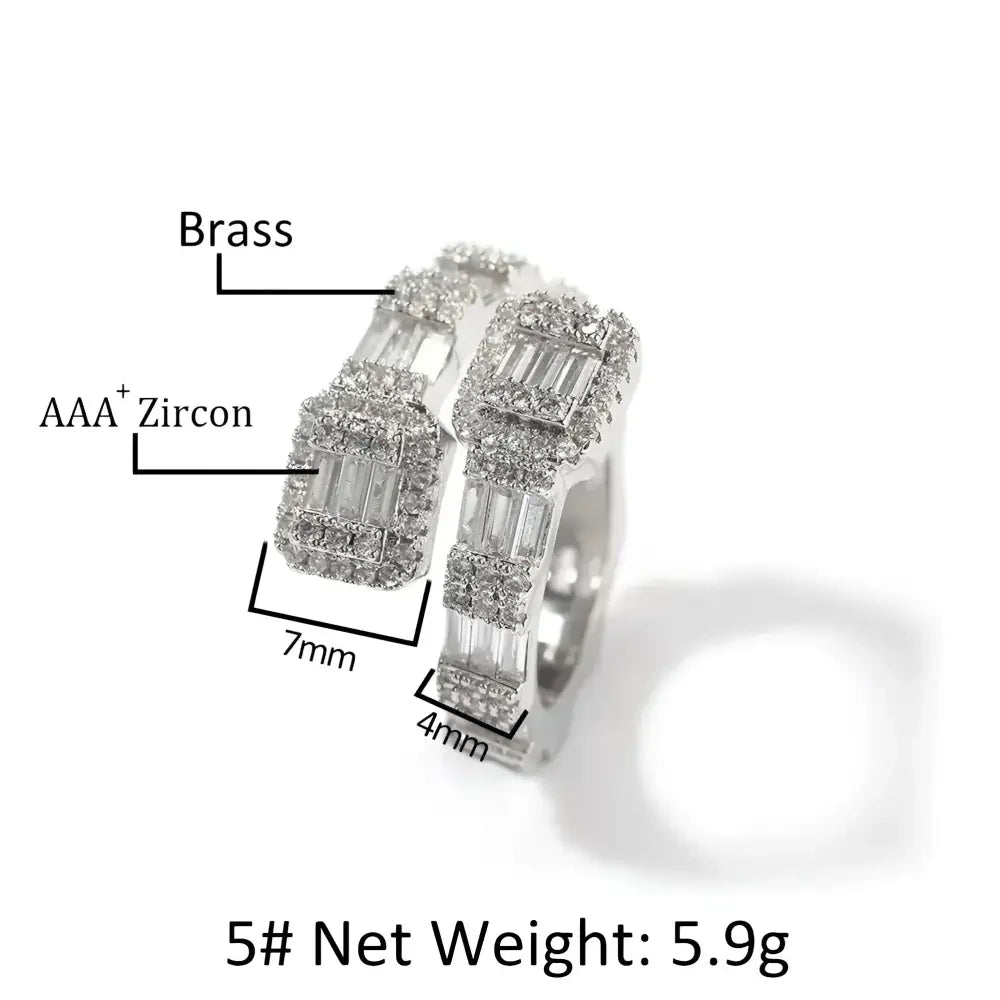 JZH903 Cocktail Ring - Elegant Bling King Accessory for Stunning Style - Buzzastore