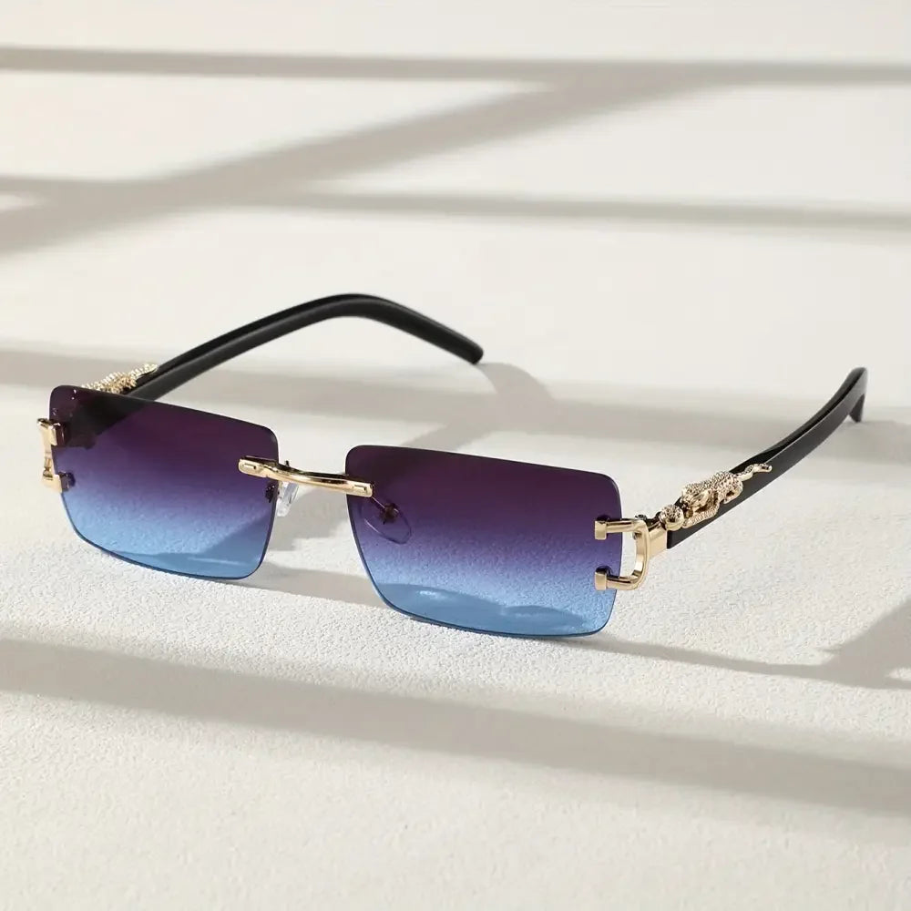 Classic Frameless Casual Glasses for Men - Timeless Style Comfort - Buzzastore