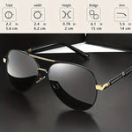 Polarized Sunglasses for Men Women Stylish Large Frame Fashion Eyewear - Buzzastore