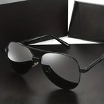 Polarized Sunglasses for Men Women Stylish Large Frame Fashion Eyewear - Buzzastore