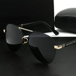 Polarized Sunglasses for Men Women Stylish Large Frame Fashion Eyewear - Buzzastore