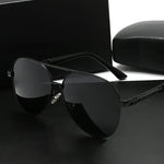 Polarized Sunglasses for Men Women Stylish Large Frame Fashion Eyewear - Buzzastore