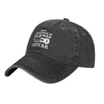 Funny Old Man with Guitar Baseball Cap - Never Underestimate a Music Lover - Buzzastore