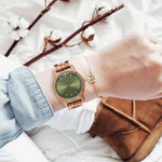 Handmade Vintage Wooden Quartz Watch for Men - Stylish Customizable Natural Wood Design - Buzzastore