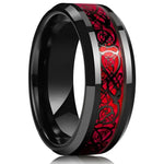 Celtic Dragon Stainless Steel Ring for Men Bold and Unique Design - Buzzastore