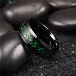 Celtic Dragon Stainless Steel Ring for Men Bold and Unique Design - Buzzastore