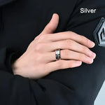 Celtic Dragon Stainless Steel Ring for Men Bold and Unique Design - Buzzastore
