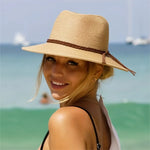 Classic Panama Fedora with Braided Belt Detail - Buzzastore