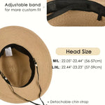 Classic Panama Fedora with Braided Belt Detail - Buzzastore
