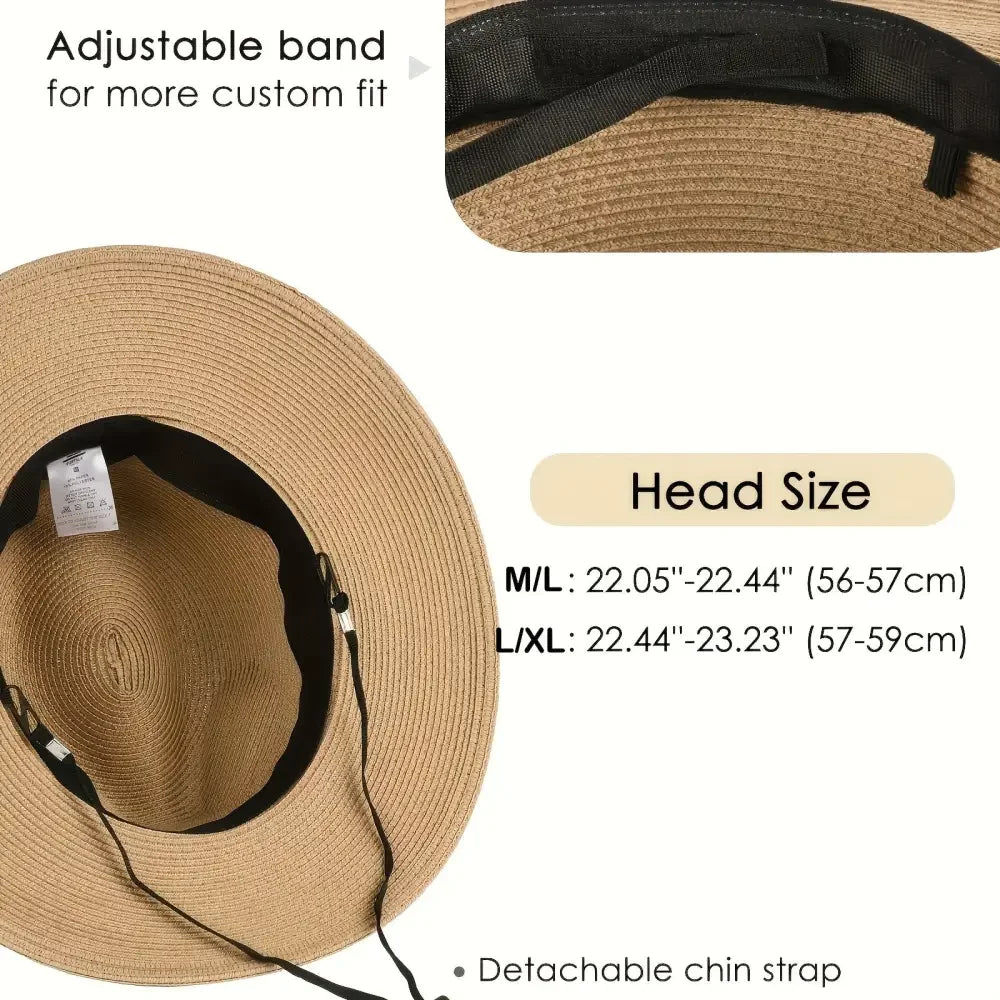 Classic Panama Fedora with Braided Belt Detail - Buzzastore