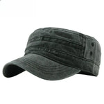 Mens Flat-topped Casual Baseball Cap - Trendy Summer Sun Hat - Buzzastore