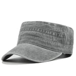 Mens Flat-topped Casual Baseball Cap - Trendy Summer Sun Hat - Buzzastore