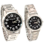 Waterproof Luxury Quartz Watch for Men Women - Stainless Steel Business Clock - Stylish Couple Timepieces - Buzzastore