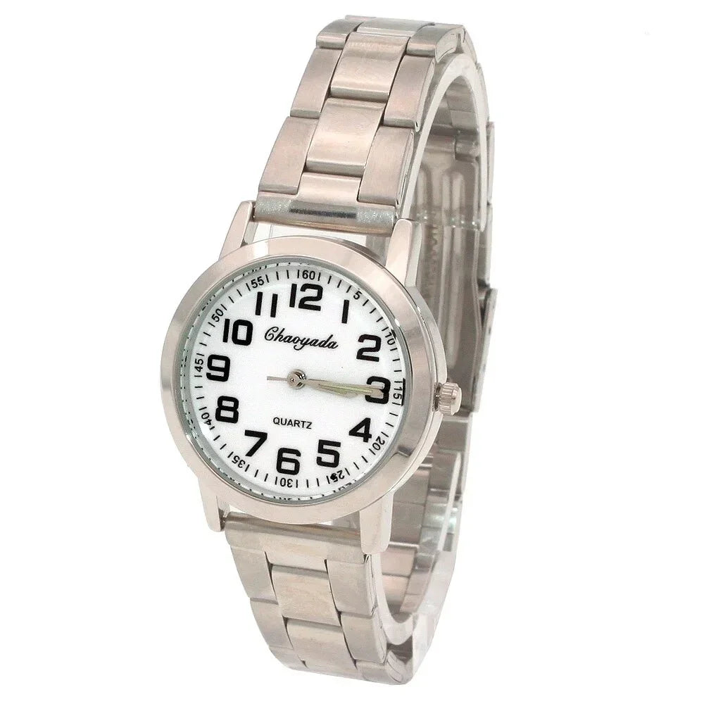 Waterproof Luxury Quartz Watch for Men Women - Stainless Steel Business Clock - Stylish Couple Timepieces - Buzzastore