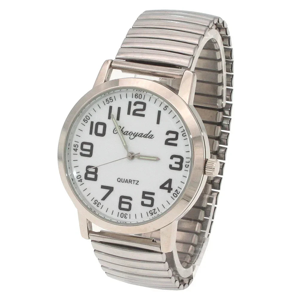 Waterproof Luxury Quartz Watch for Men Women - Stainless Steel Business Clock - Stylish Couple Timepieces - Buzzastore
