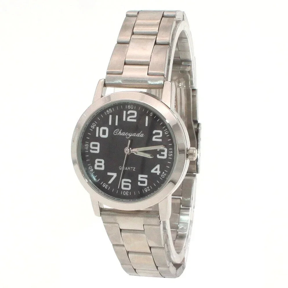 Waterproof Luxury Quartz Watch for Men Women - Stainless Steel Business Clock - Stylish Couple Timepieces - Buzzastore