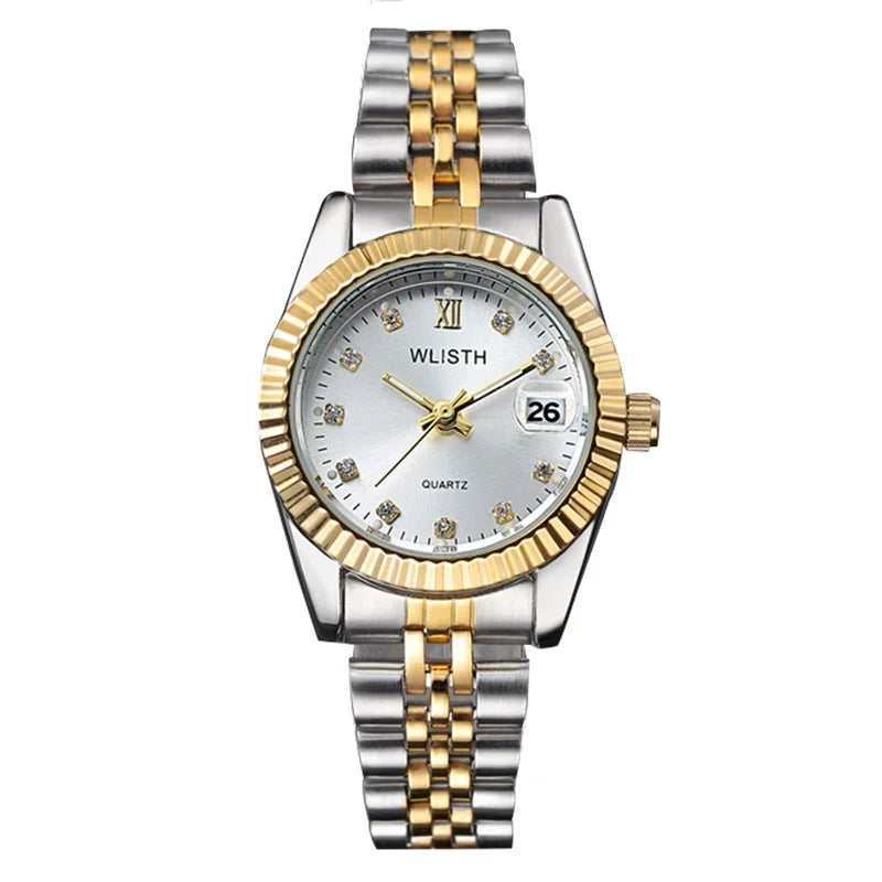 Waterproof Quartz Watch for Couples Stylish Mens and Womens Fashion Timepiece - Buzzastore