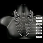 Vnox Mens Geometric Square Pendant Necklace - Modern Fashion Jewelry - Buzzastore