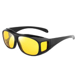 Night Vision Driving Goggles - Anti-Glare Sunglasses for Safe Car Travel - 2024 Edition - Buzzastore