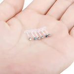 16G Bioplast Labret Lip Rings - Stylish Body Jewelry for Women - Buzzastore