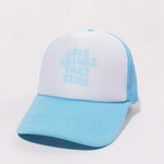Printed Mesh Trucker Hat for Stylish Outdoor Adventures - Buzzastore