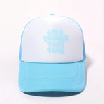 Printed Mesh Trucker Hat for Stylish Outdoor Adventures - Buzzastore