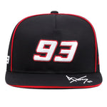 Flat Brimmed Hip-Hop Baseball Caps for Men Women Casual Street Style with 93 Embroidery - Buzzastore