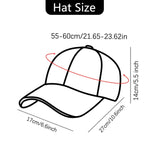 Flat Brimmed Hip-Hop Baseball Caps for Men Women Casual Street Style with 93 Embroidery - Buzzastore