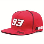 Flat Brimmed Hip-Hop Baseball Caps for Men Women Casual Street Style with 93 Embroidery - Buzzastore
