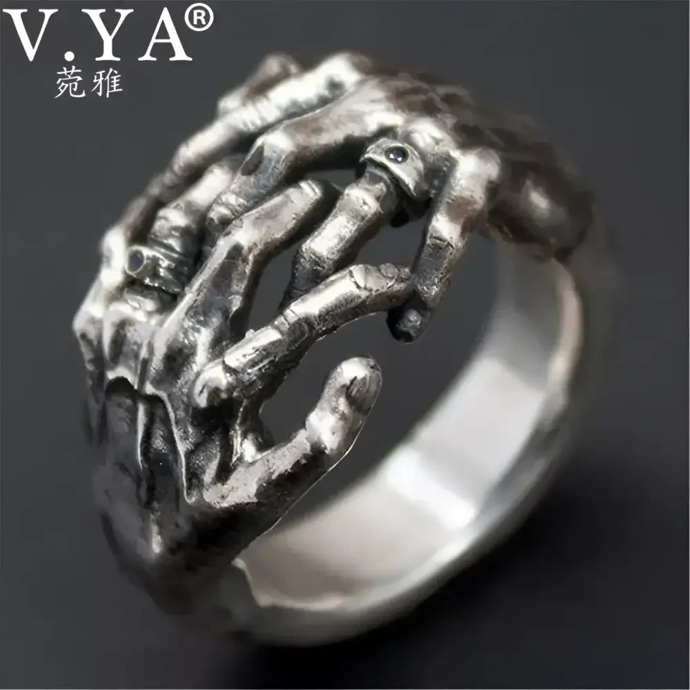 Vintage Sterling Silver Ring - Timeless Accessory for Elegant Style - Buzzastore