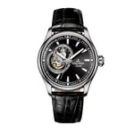 Reef Tiger Rose Gold Watch with Brown Leather Strap - Elegant Timepiece for Men - Buzzastore