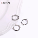 Gold Plated Brass Circle Hoop Earrings for Women - Simple Fashion Jewelry for Parties Gifts - Buzzastore