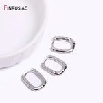Gold Plated Brass Circle Hoop Earrings for Women - Simple Fashion Jewelry for Parties Gifts - Buzzastore
