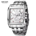 MEGIR Mens Business Quartz Watch - Elegant Timepiece for Professional Style - Buzzastore